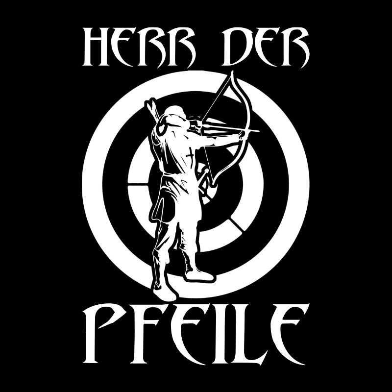 Herr der Pfeile Bogenschütze Bogenschießen