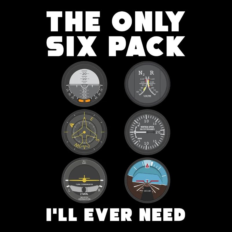 The only six pack i will ever need cockpit pilot