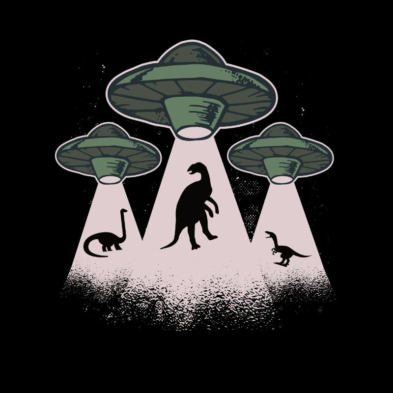 Cadeau de l'espace extraterrestre T-Rex Dino Ufo