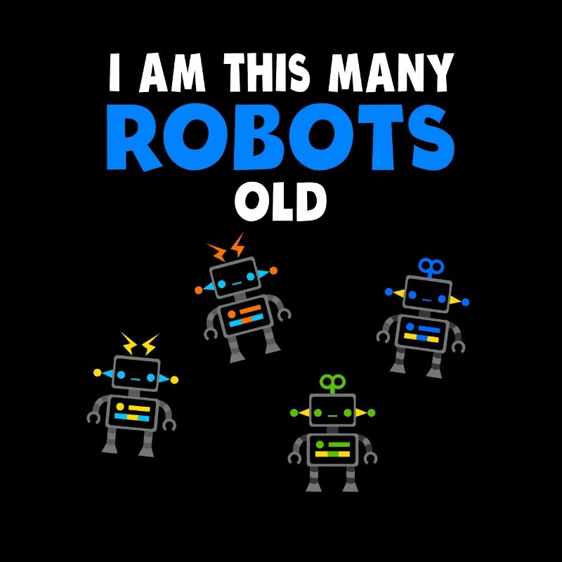 Cadeau de garçon anniversaire robot 4 ans
