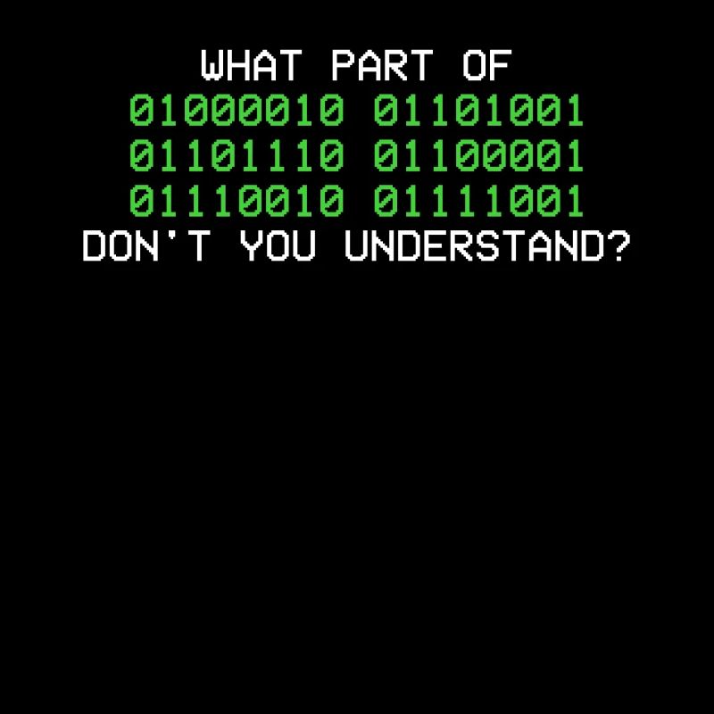 Binary code programmer informatics binary