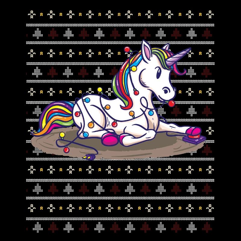 Einhorn Ugly Christmas Geschenkidee