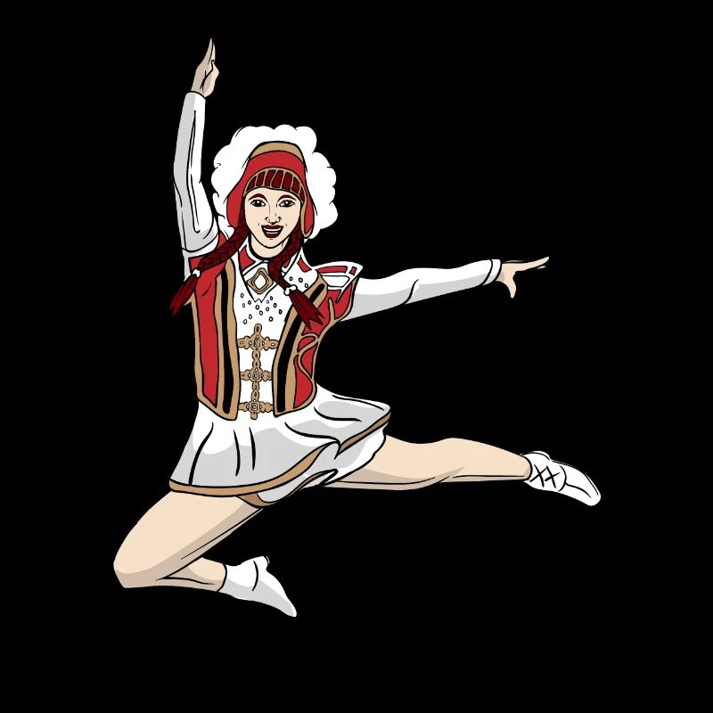 Design pour les maries de danse et les danseuses de jardin