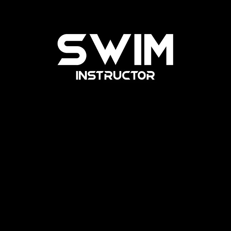 Swimming instructor learning swimming trainer