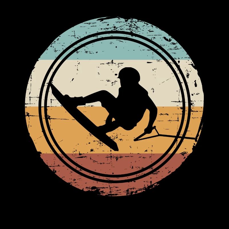 Retro Vintage Wakeboard Wakeboarder Wakeboarding