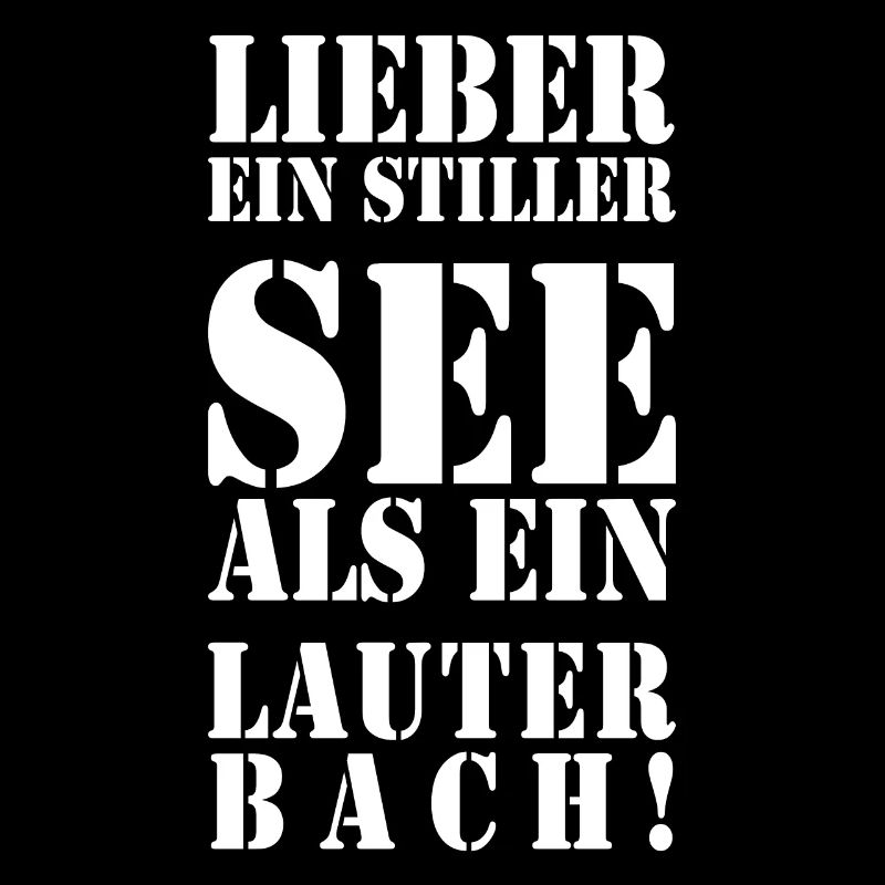Lauterbach See Spruch Sprüche Humor Geschenkidee