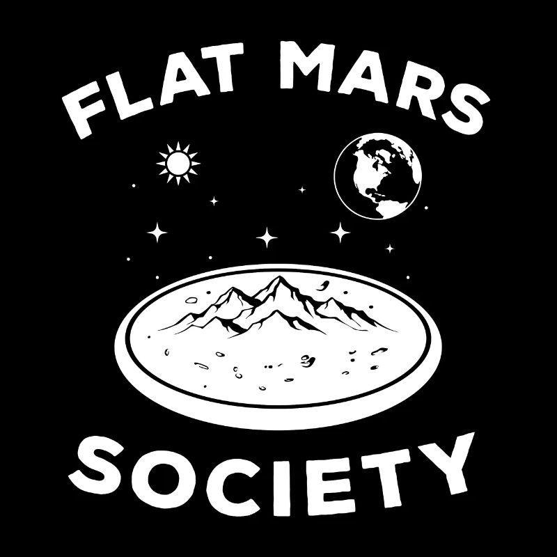 Flat Mars Society Globe planète Terre plate