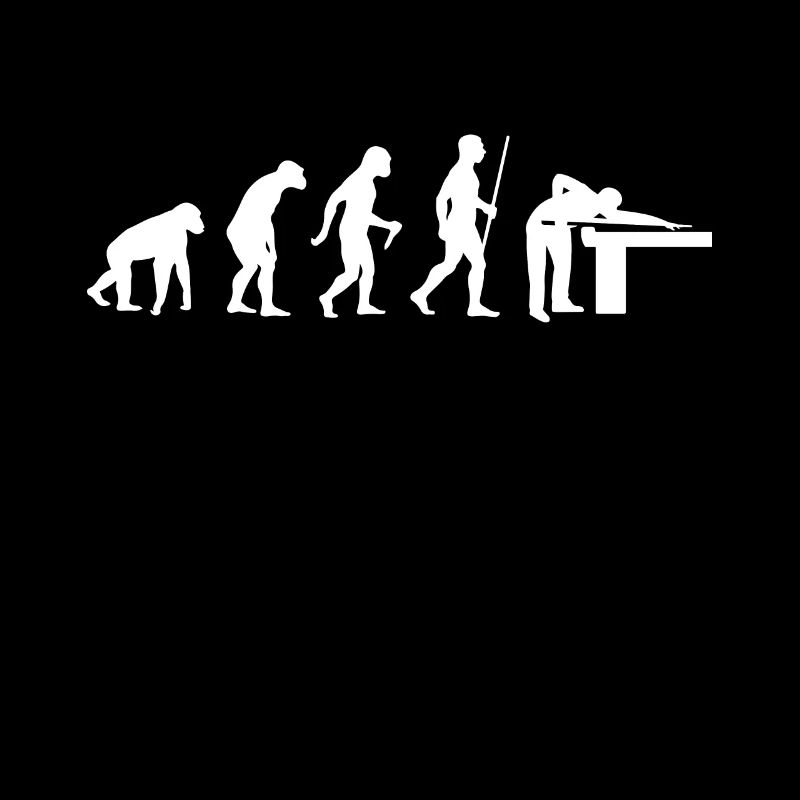 Billard Evolution Billardspieler