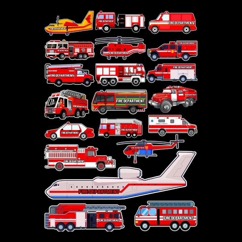 Camions de pompiers Pompiers Véhicules d’intervention
