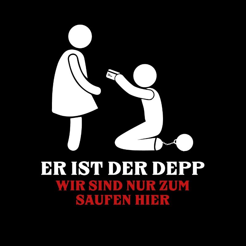 Er ist der Depp Outfit Männer Junggesellenabschied