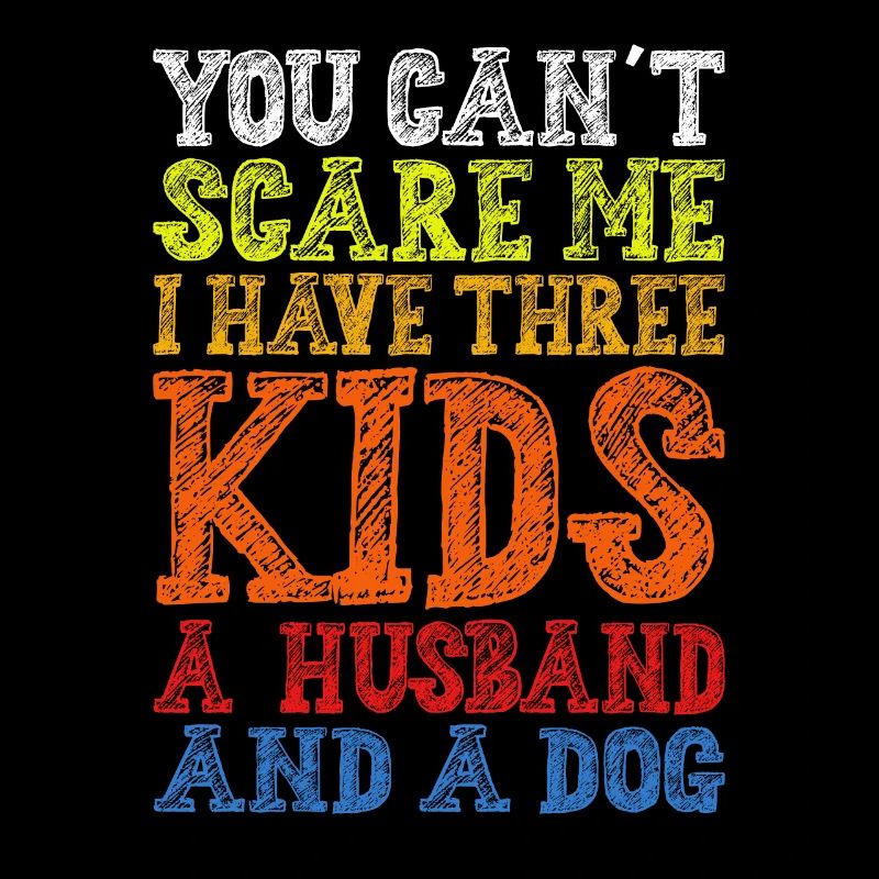 Three children a man and a dog