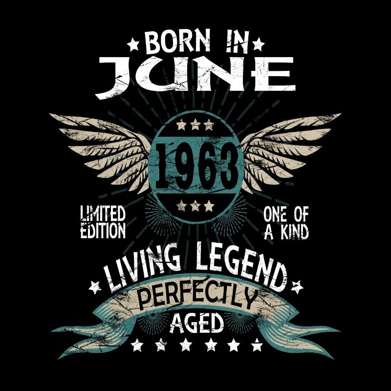 Legends Born in June 1963