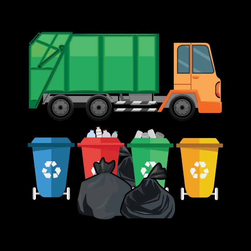 Müllwagen Recyceln Wiederverwenden Planet Save