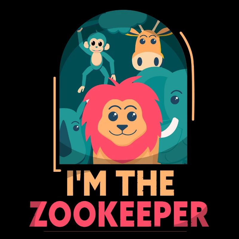 Je suis le zookeeper Profession Zookeeper Zookeeper