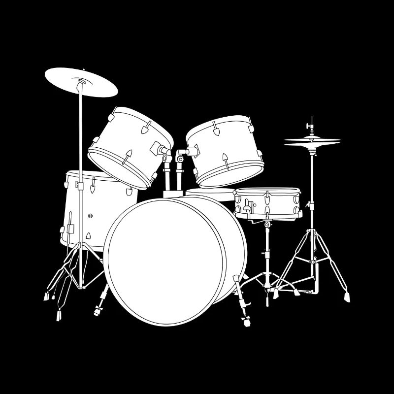Drummer drums player drummer design