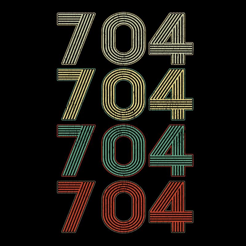 Retro America State Flag Area Code North Carolina