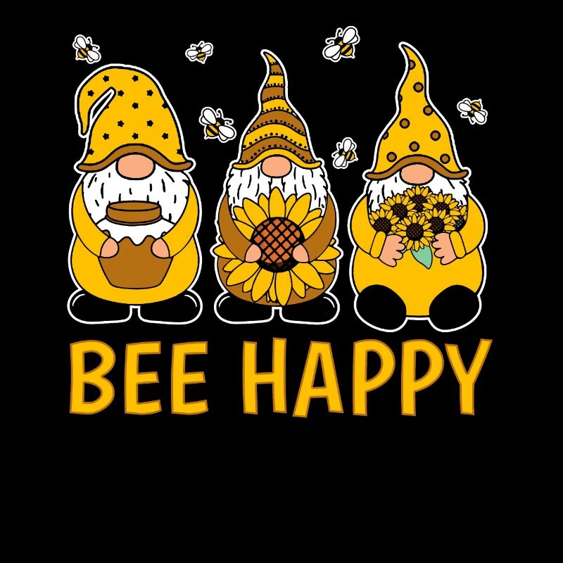 Abeille heureuse