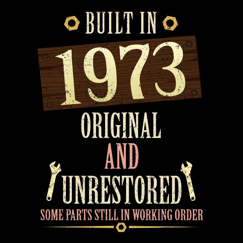 Construit dans l’original de 1973 et non restauré