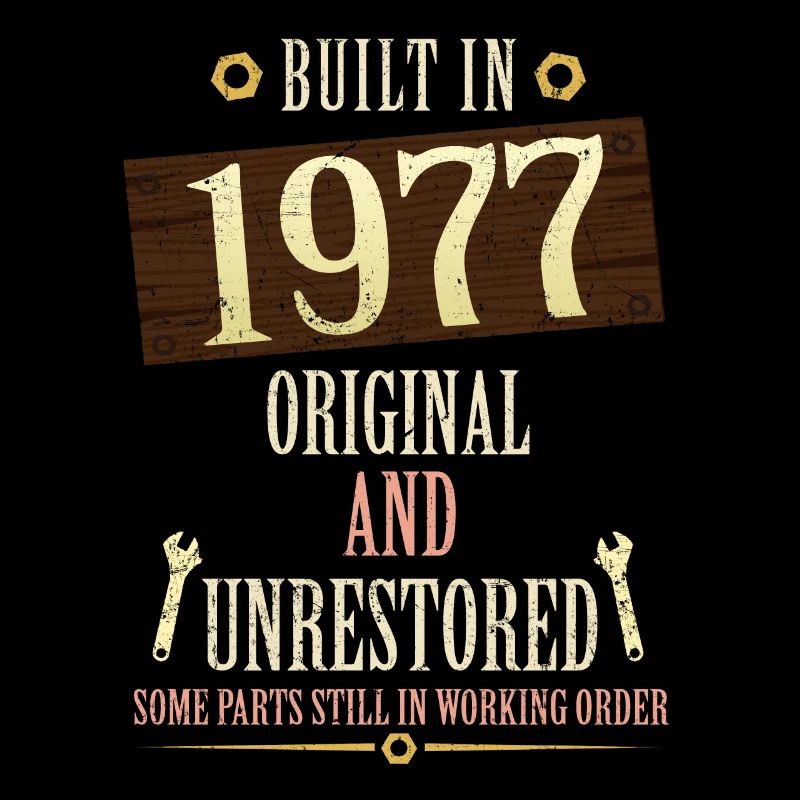 Construit dans l’original de 1977 et non restauré