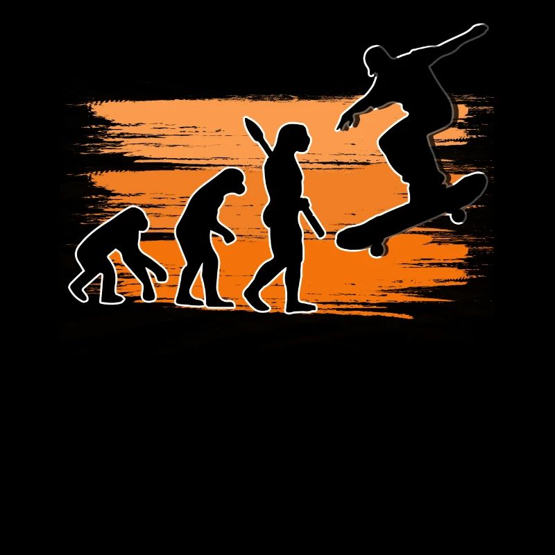 Skating Board Skate Skater Evolution Of Skateboard