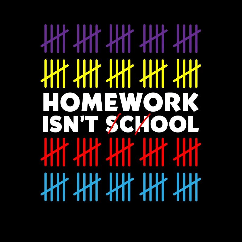 Homework Isn't School Cool Schoolchild