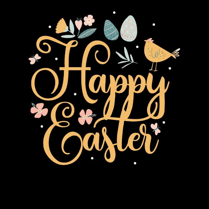 Joyeux Easter Easter Egg Dictons Lapin de Pâques