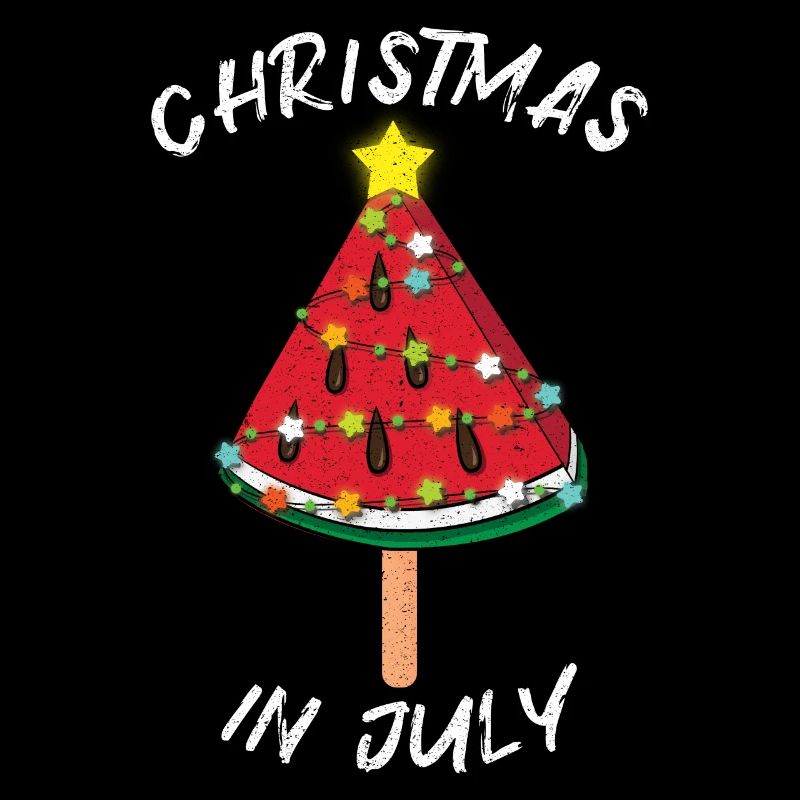 Beach Christmas Tree Watermelon July Summer 2022