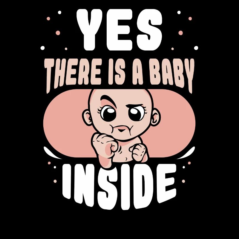 Oui, il y a un bébé enceinte à l’intérieur mignon