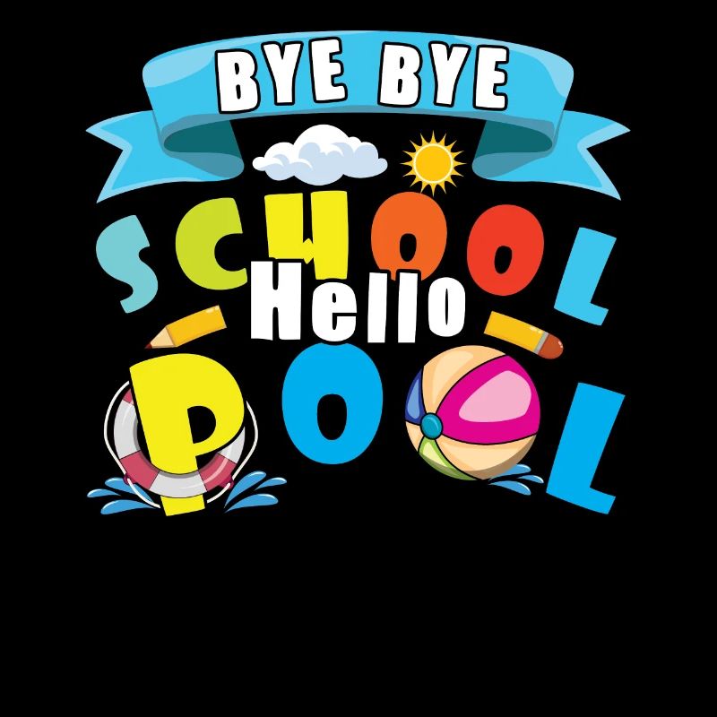 Pool Day Bye School Happy Last Class