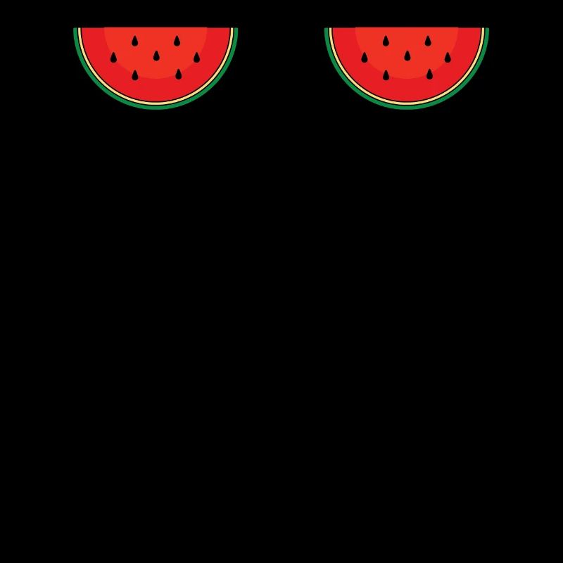Beach 2022 Tropical Funny Watermelon Summer