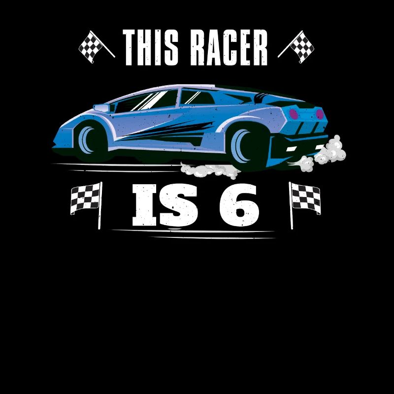 Naissance Né Age 6 ans Fast Driver Racer Car