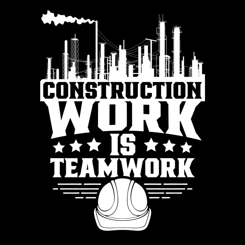 Les travaux de construction sont un travail d’équipe Travail d’équipe Chantier de construction Construction
