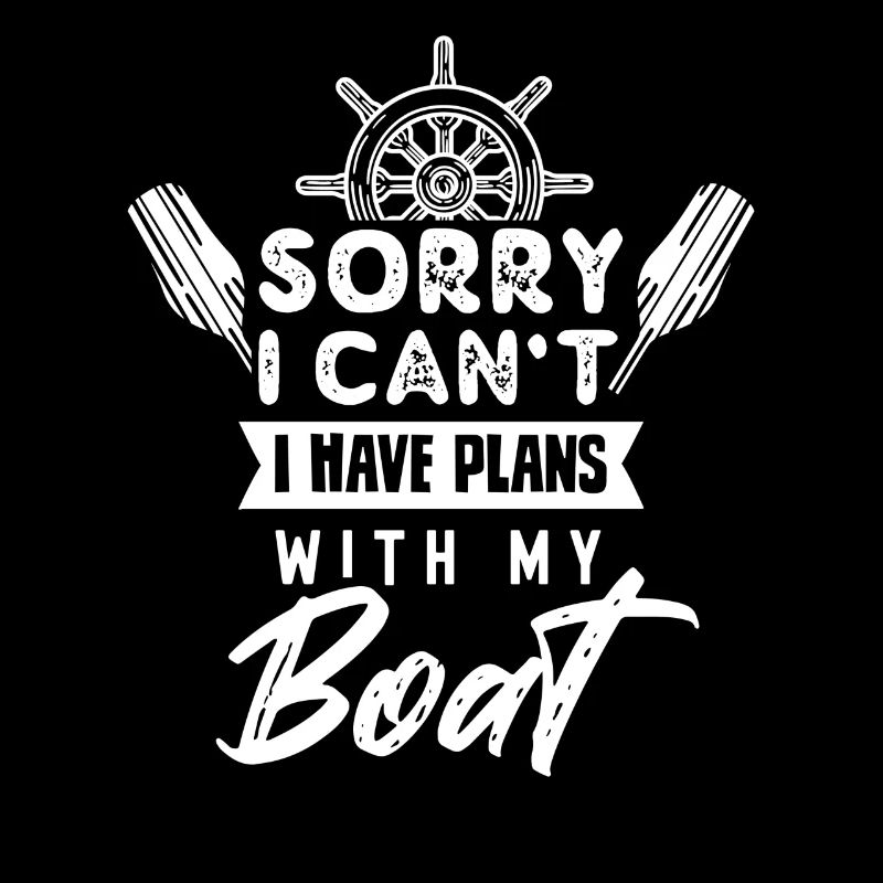 Malheureusement, je ne peux pas avoir de plans avec mon bateau