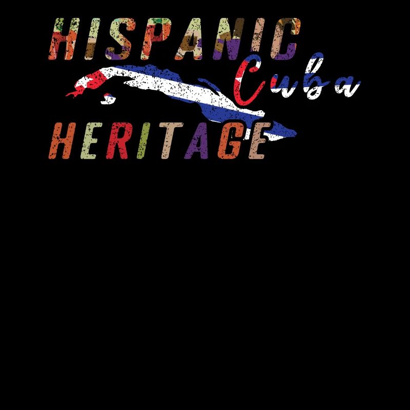 Cuban Cuba Flag Hispanic Heritage Month