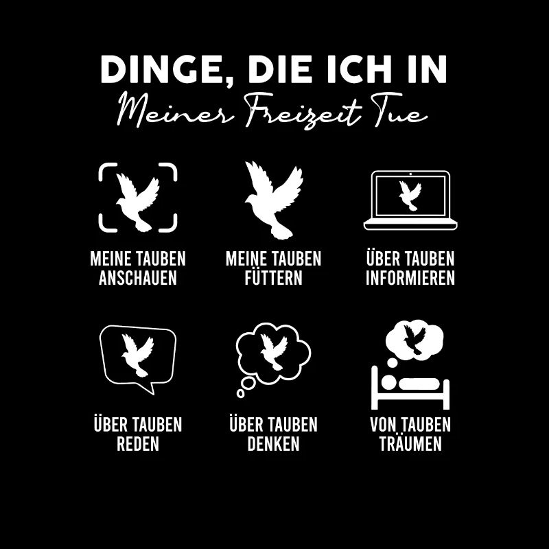 Taubenzüchter Dinge Die Ich In Meiner Freizeit