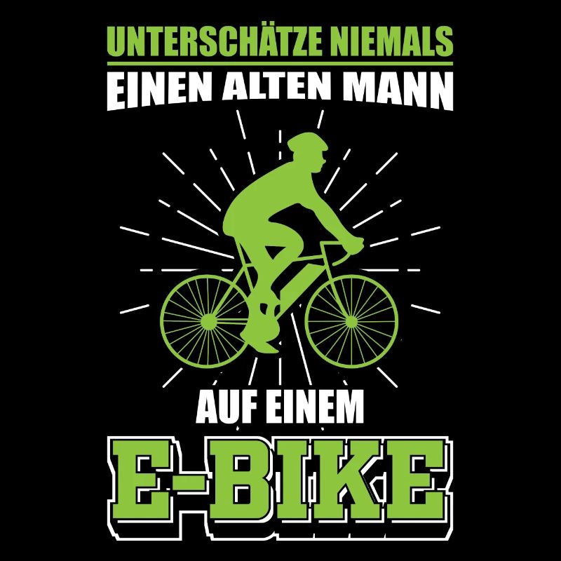 E Bikes | Altes Männer E-Bike Geschenk