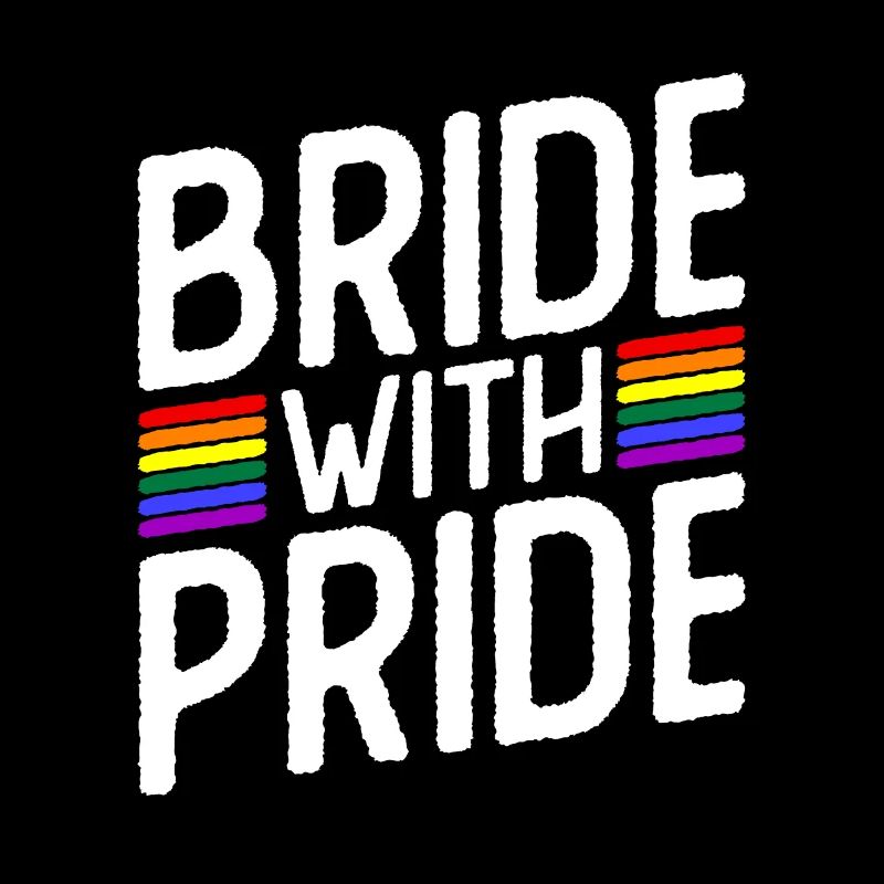 Bride With Pride - Lesbische Hochzeit Homo-Ehe