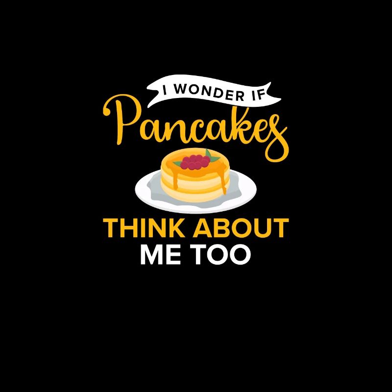 Pancake Lover Gift Pancake Dicton