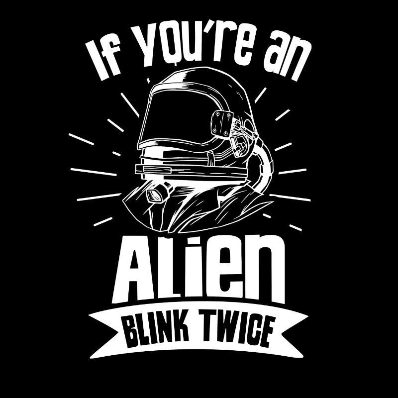 Si vous êtes un astronaute extraterrestre de Blinzle deux fois
