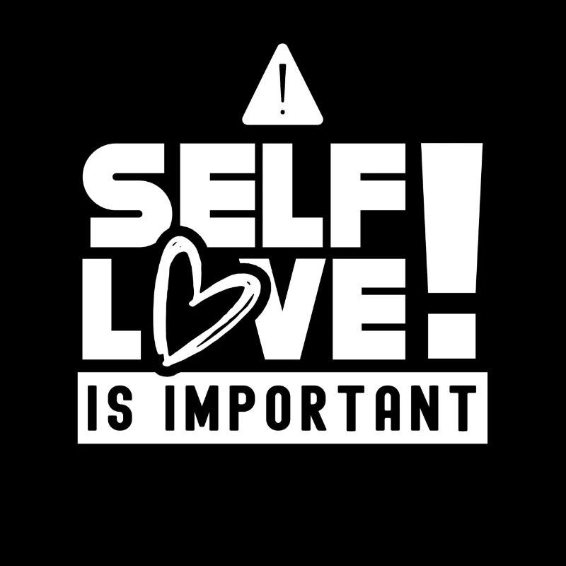 L’amour de soi est important doux L’amour de soi positif