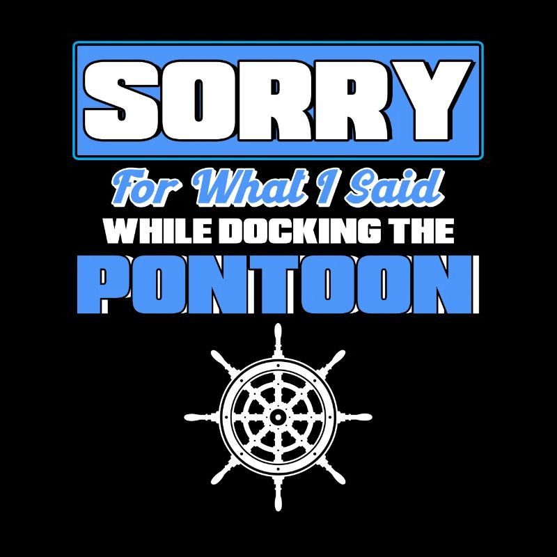 Ponton Bateau Cadeau Capitaine Bottes Ponton