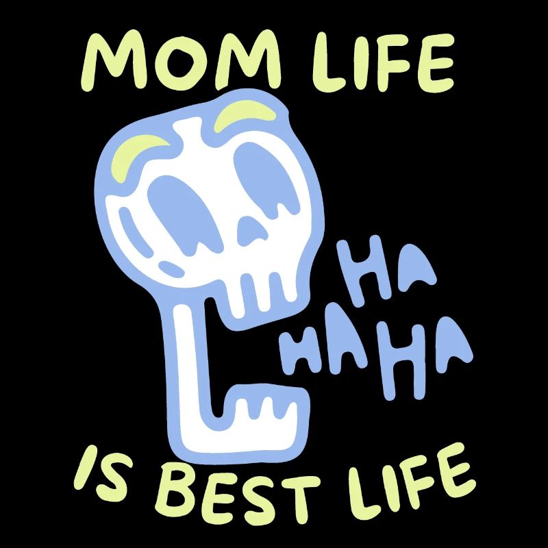 Mutter-Mama sarkastischer Spruch Skull, Muttertag