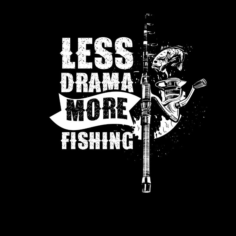 Moins de drame Plus de pêcheurs pêcheurs