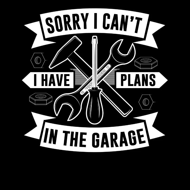 Je ne peux pas J’ai des plans dans le passe-temps garage