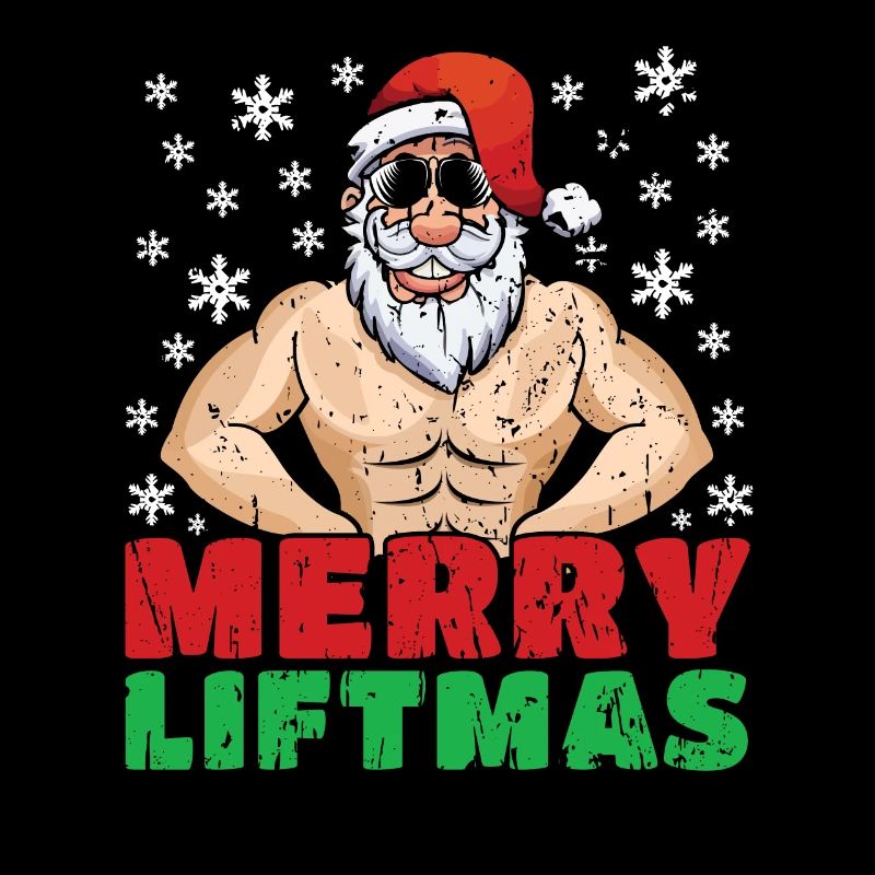 Dezember Santa Muskellift Liebe Weihnachten