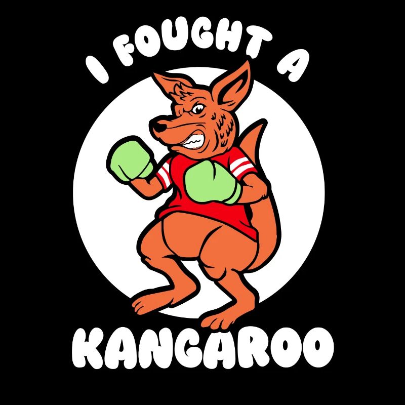 I fought with a kangaroo kangaroo animal