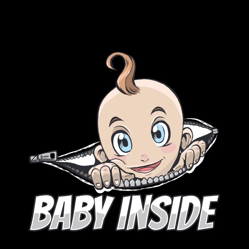Bébé à l’intérieur Annonce enceinte Bébé à l’intérieur