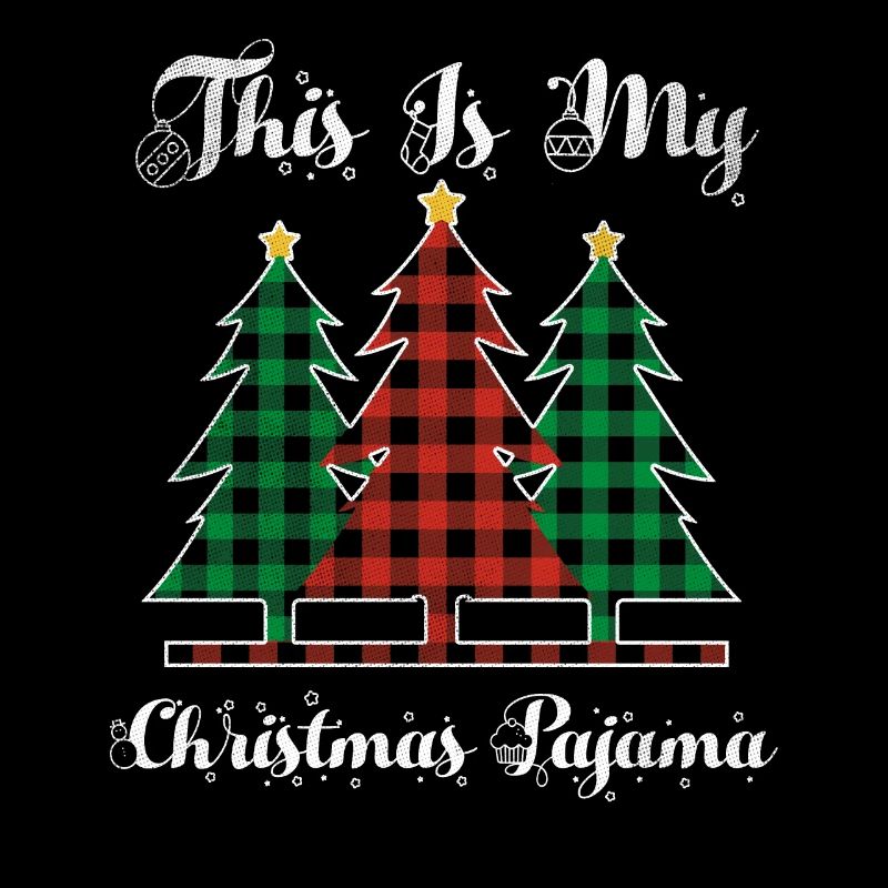 Christmas Elements December Plaid Christmas
