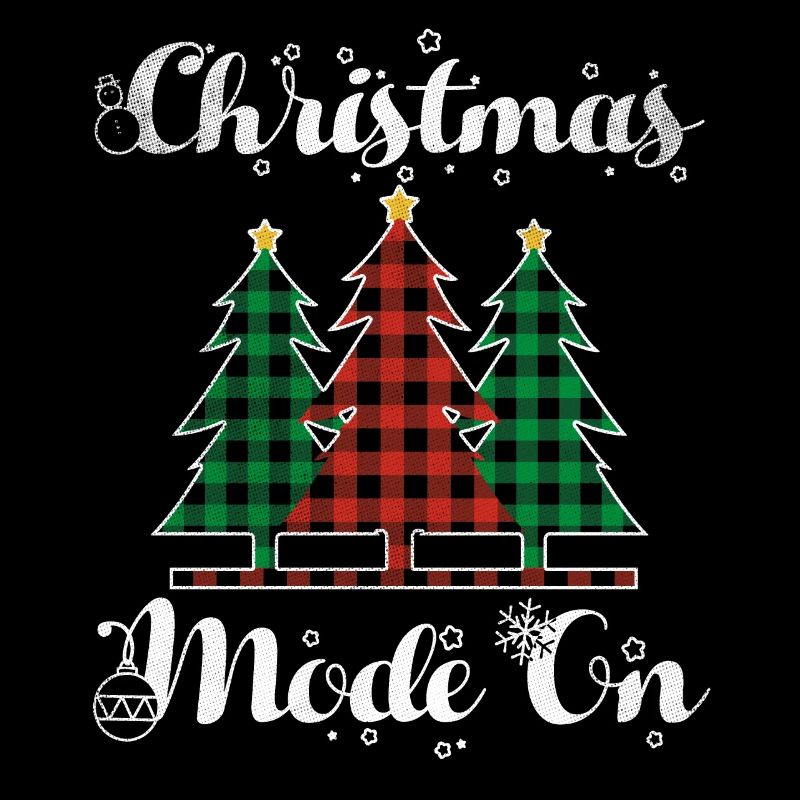 Élément de Noël Mode Décembre sur Plaid Christmas