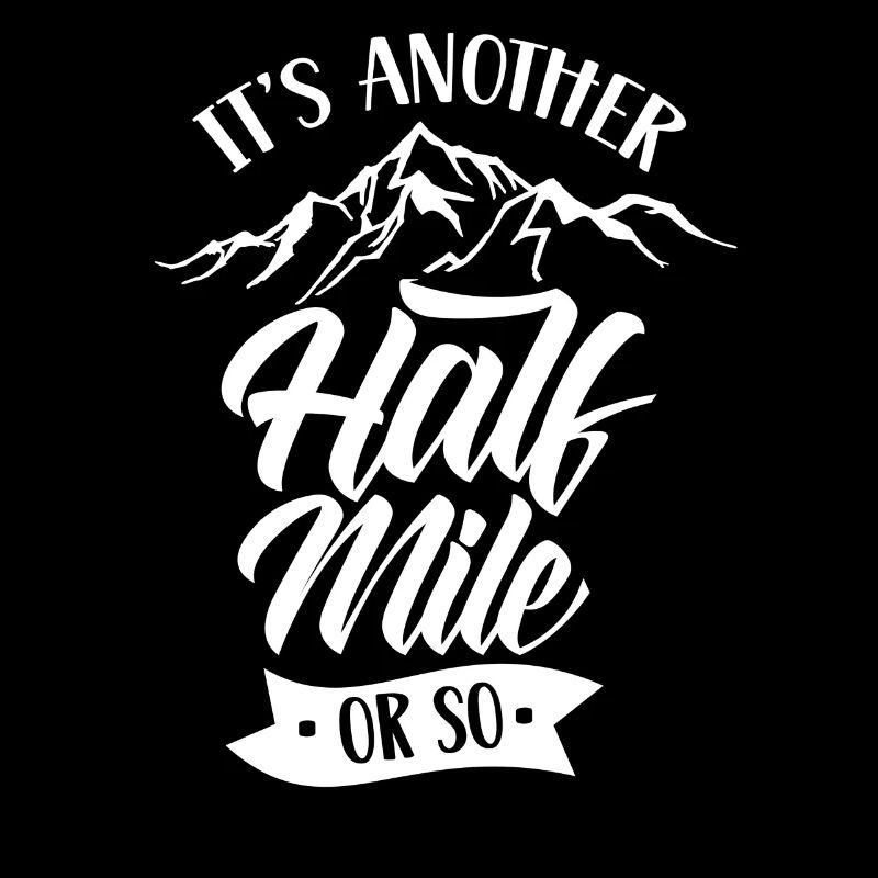 It's still half a mile or so hike